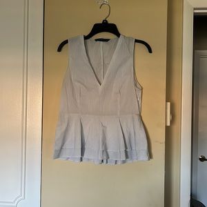 Zara Peplum Top